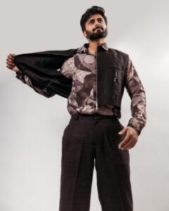Ashwin Kumar Instagram - Hit me harder so that I can fly higher ⚡️
 #AK

🥼 @anushaa13 

Outfit - @lineoutline.in
Shoes - @woolnrabbit
Pc- @aarontheobed