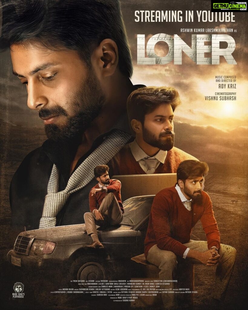 Ashwin Kumar Instagram - LONER is one of its kind. Kudos to the team who made it possible. Hope you guys are able to connect and enjoy with it. 🎼@adykriz 💰@siddhukumar 🎥@vishnu_subhash #AK #loner #bepositive #believe #passion