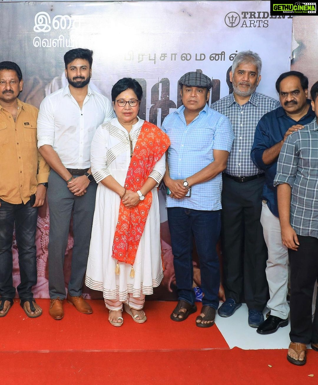 Ashwin Kumar Instagram - எல்லா புகழும் இறைவனுக்கே😇🙏🏻 #SEMBI Sembi has been a wonderful journey and is very close to my heart. Ravi Sir and Akbar Sir, without both of you Sembi will be only a dream. Prabhu Sir I thank you from the bottom of my heart for trusting & giving me this wonderful role. I will cherish this role for my entire career 🤍 Sarala Ma'am it was a honour to be sharing screen space with you, thank you for making me feel at ease and sharing your valuable thoughts throughout the shooting. Thambi Ramaiah Sir, I felt your experience right from day one, thank you for spreading positivity & boosting our energy all through the shoot😘 Jeevan sir, thank you so much for giving visual treat! Nivas the work you have put in is magical, people will be mesmerized by your work . I also thank all of them in making this a reality. Finally my people, thanks for carrying me to this position, as always will strive to keep you all entertained🤎😇🙏🏻