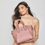 Athiya Shetty Instagram - Glamorous @lavieworld handbags completing my festive ensemble this Diwali. Get unbelievable deals on fabulous #Lavie handbags during #MyntraDiwaliSale on #Myntra #Lavieworld #lavieloving #fickleisfun #laviesport