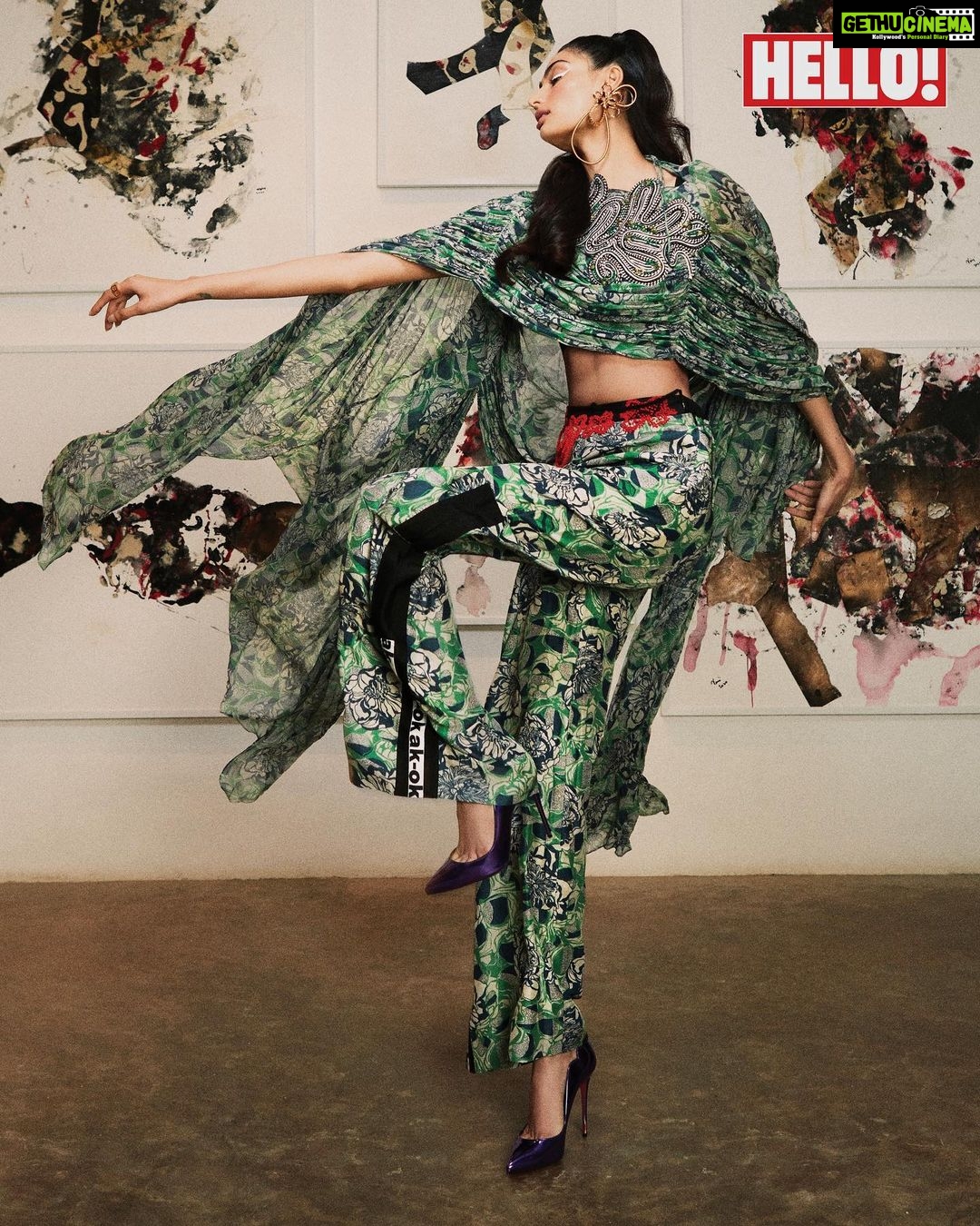 Athiya Shetty Instagram - Hello, @hellomagindia! Editor: Ruchika Mehta @ruchikamehta05 Interview: Nayare Ali nayareali Photos: Rahul Jhangiani @rahuljhangiani Creative Director: Avantikka Kilachand @avantikkak Fashion Editor: Sonam Poladia @sonampoladia Junior Stylist: Anushree Sardesai @anushree_sardesai Hair & Make-Up: Namrata Soni @namratasoni Wardrobe Courtesy: AK-OK @akok.in Artist’s Publicity: Straight Talk Communications @straighttalkcomm