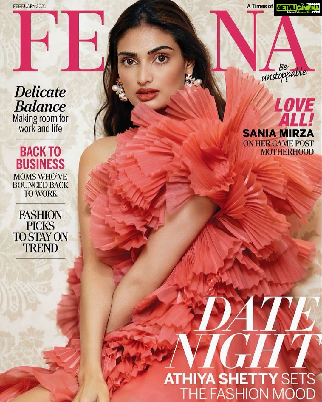 Athiya Shetty Instagram - ❤️ @feminaindia