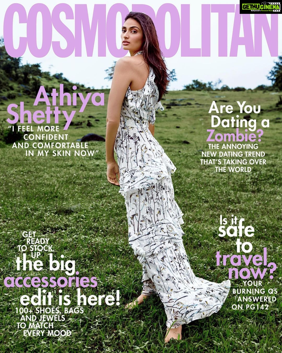 Athiya Shetty Instagram - far off w @cosmoindia 🛸 Editor: @nandinibhalla Creative Director: @zunailimalik Photographer: @rahuljhangiani (again!!!) Attempt at hmu: me Styling: also, me Interview: @sharmameghna Media Director: @media.raindrop