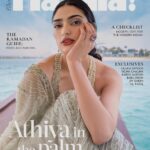 Athiya Shetty Instagram - Balancing art & commerce @masalauae Wearing @shehlachatoor @lamarquisejewellery Directed and produced by Vama Kothari (@vamakotharii) Assisted by Aminath Ifasa (@ifasaa) Photographed by Mox Santos (@moxsantosx) Styled by Seher Khan (@seherkhanp) Makeup by Simran Gidwani (@simrangidwanii) Photographed at Anantara The Palm, Dubai (@anantaradubai) ——————————————————————— #MasalaApril2023issue #AthiyaShetty #ShehlaChatoor #LaMarquiseJewellery #Bollywood