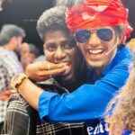 Bala Instagram - with everyone favourite number one dj in the town @djblackchennai thalaivan❤️ thank you so much @rakshan_vj bro for nice photo❤️