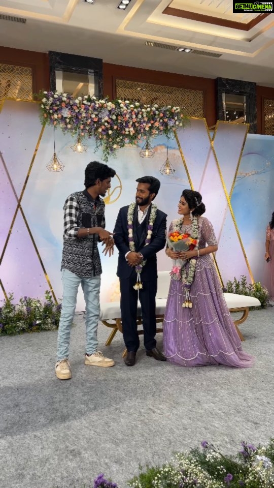 Bala Instagram - wish you happy married life to the sweet hearts @tamil_rithika ji🎉 and vinu bro🎉. Iruvarum santhoshamagha Vazhga valamudan❤️❤️❤️❤️❤️❤️❤️