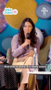 Barkha Bisht Sengupta Instagram - “Being a #mother is learning about the strengths you didn’t know you had.”~Linda Wooten

A mother’s journey is filled with ups and downs and a rollercoaster of emotions, but at the end of the day, it’s also incredibly rewarding.

At #MomsTalk Edition 4.0 presented by @themomsco & @mybabychakra, @barkhasengupta, Indian television and film actress, shared her views on being a single mother, and how every move or decision one makes is important as it directly affects the little one. ❤️

#MomsTalk brings together #moms from all walks of life to inspire & support each other as well as the next generation of moms & babies through shared experiences. 🥰

Drop a 🙌🏻 if you want to see more of these🎊✨

💕 Venue and F&B Partner: @someplaceelse.mumbai
💕 Charity Partner: @cry.india
💕 Event Sponsor: @flipkart

#MomsTalkEdition4 #BBCXTMC #TheMomsCo #ForEveryMom #ThroughEveryChange #CRYIndia #TheGoodCommunity #MomsTalkXFlipkart