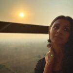 Barkha Bisht Sengupta Instagram - Every sunset is an opportunity to reset 🌅 Neemrana Tijara Fort Palace