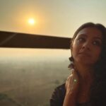 Barkha Bisht Sengupta Instagram – Every sunset is an opportunity to reset 🌅 Neemrana Tijara Fort Palace