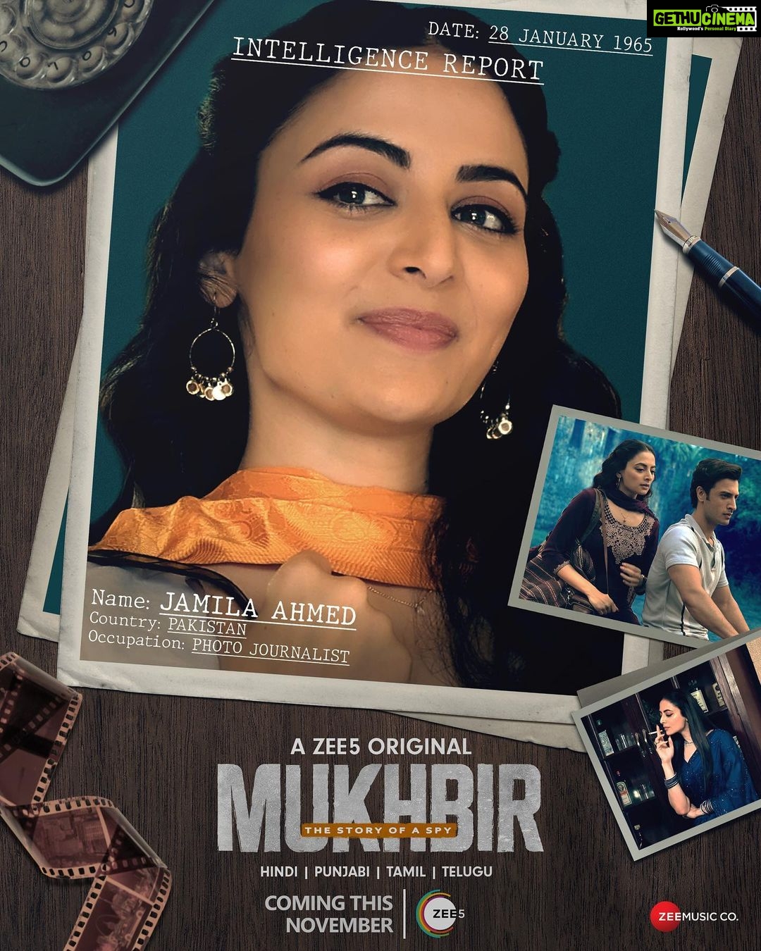 Barkha Bisht Sengupta Instagram - Miliye Jamila se, a true depiction of beauty with brains. Inhe tasveerein kheechna aur logon ko parakhna acchi tarah aata hai. Watch her in #MukhbirTheStoryOfASpy releasing this november only on #ZEE5 #TributeToUnsungHeroes #ZEE5OriginalSeries @zee5 @joinprakashraj @zainkhandurrani @_adilhussain #HarshChhaya @instasattu @barkhasengupta @zoyaafroz @atulkumartct @karanoberoiofficial @sushilpandeyofficial @victortango_entertainment @modi_vm @tabassummodi #ShivamNair @jaypraddesai @afnanamrohi #MohammadShafi @anushkajain___ @dimo.popov #RaviSrivastava @sachinfido @abhisheknailwal @arshadasyed #ManasBal @kunal_walve @roughcutappa @kavinpandit @thetrishaan @2ouringsandy @nimishalok @zee5global @pragatideshmukh @rohit_vir @manish_kalra_ @strayingmind @zeemusiccompany