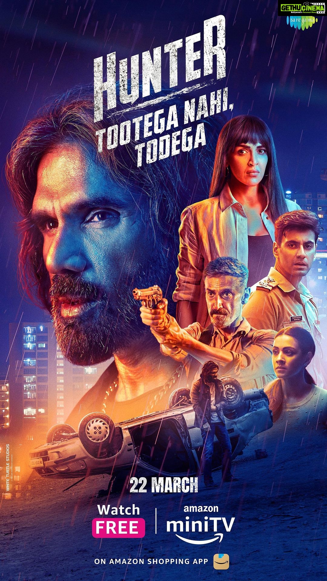 Barkha Bisht Sengupta Instagram - jitni kahaani suljhegi utni hi uljhegi, par ACP Vikram bhi tootega nahi, todega! #HunterOnAmazonminiTV, 22nd March, joh hai aapke Amazon shopping app par woh bhi bilkul FREE! @amazonminiTV @SunielVShetty @RahulDevRising @Esha_Deol @Barkha2812 @karanvirsharma9 @batra_alok @saregamaglobal @YoodleeFilms @SmitaJayakar @pawanchopra1969 @mihirahuja_ @SydKher @Teesuperfly