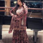 Barkha Bisht Sengupta Instagram - Just a brown girl 🤎 #aboutlastnight Wearing : @shilpiahujaofficial Styled by : @stylebyriyajn Managed by : @silverbell.networks