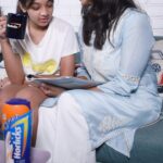 Barkha Bisht Sengupta Instagram - #AD Keep Calm and Revise On; Come, check what I stumbled upon! I made Meera fall in love with science all over again this exam season with this quick revision quiz! Moms, share your revision ideas with me and @horlicksin! . . . #ExamReady #KidsActivity #Preparation #Learning #QuickOQuestions