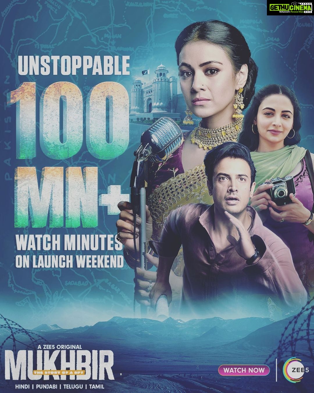 Barkha Bisht Sengupta Instagram - With every minute humare #Mukhbir ki kahani is being heard far and wide! Have you watched it yet!? Watch #MukhbirTheStoryOfASpy only on #ZEE5 now #TributeToUnsungHeroes #ZEE5OriginalSeries @zee5 @joinprakashraj @zainkhandurrani @_adilhussain #HarshChhaya @instasattu @barkhasengupta @zoyaafroz @atulkumartct @karanoberoiofficial @sushilpandeyofficial @victortango_entertainment @modi_vm @tabassummodi #ShivamNair @jaypraddesai @afnanamrohi #MohammadShafi #AnushkaJain @dimo.popov #RaviSrivastava @sachinfido @abhisheknailwal @arshadasyed #ManasBal @kunal_walve @roughcutappa @kavinpandit @thetrishaan @2ouringsandy @nimishalok @zee5global @pragatideshmukh @rohit_vir @manish_kalra_ @strayingmind @zeemusiccompany