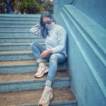 Barkha Bisht Sengupta Instagram - Peace of blue ! #shillong #meghalayadiaries
