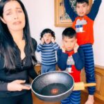 Celina Jaitly Instagram - When people ask me : How is motherhood of ‘Twins Plus One’ going ( Boys) ? ( We are back on popular demand, thank you so much for enjoying our banter and sending us so many miss you messages. It’s difficult to keep up due to school & sport schedules but we four will continue to entertain you all as often as we can.) @winstonjhaag @viraajjhaag @arthurjhaag #hindicomedy #funnyhindi #indiancomedy #comedy #funnyindian #tarakmehtakaultachashma #celina #celinajaitly #celinajaitley #winstonjhaag #viraajjhaag #arthurjhaag #twinsplusone #momof3 #momofboys #momoftwins #momoftwinsplusone #austrian #indian #internationalfamily #motherhood #funnymoms Europe