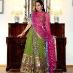 Celina Jaitly Instagram - “She was …Green with festivity…Bold with Gold and blushed Magenta that day because she held a key to a door which would always lead her to the land where all her good dreams came true.” #celinajaitly #celina #celinajaitley #indianwear #indianfashion #indiantraditionalwear #festival #green #gold #magenta #beautifulindiangirl #bollywood #missindia #missuniverse #beautyqueen #beautyqueens4ever #diwali Austria, Europe