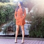 Celina Jaitly Instagram - Time for Autumn trenches !!! Can’t wait to freeze to death just to be hot in my fashionable trench coats lol 😂!! @burberry @sjpcollection #autumn #burberry #burberrytrench #autumnoutfit #autumncolors #celina #celinajaitly #celinajaitley #celinajaitly # Austria, Europe