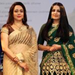 Celina Jaitly Instagram - A happy healthy long life to the most iconic beauty of India…. @dreamgirlhemamalini Happy birthday to the Empress of Indian Cinema ❤️❤️❤️ @imeshadeol Photo | Dubai 2018 | Blessed to have launched : Beyond The Dream Girl by @ramkamalmukherjee | #birthday #hemamalini #celina #celinajaitley #celinajaitly #bollywood #indianactress #dreamgirls #eshadeol Indian Consulate Auditorium, Dubai