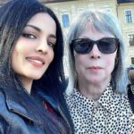 Celina Jaitly Instagram - Hanging out with the only “other woman” in my marriage …. Sasumaan and I rocking a serious girls day out. #mominlaw #celinajaitly #celinajaitley #austria #bollywood Stift Rein, Steiermark, Austria
