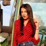 Celina Jaitly Instagram - I wish I had invented blue jeans. They have expression, modesty, sex appeal, simplicity - all I hope for in clothes. 📸 | @haag.peter #yvessaintlaurent #celinajaitly #celina #celinajaitley #denim #jeans #denimstyle #austriangirl #indiangirl #bollywood #janasheen #missindia #missuniverse #jean #checkshirt #longhair #cowgirl #european Austria, Europe