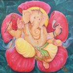 Celina Jaitly Instagram - GANPATI BAPPA MORYA !! This is one of my favourite stories of how Lord Ganesha was born: It is said that lord Shiva was – he was considered yaksha swarupa or not of human origin – Hence it is said that Goddess Parvati could not bear his child. So, out of her loneliness and her desire and maternal instinct, she decided to create and breathe life into a baby. She took something of herself, the sandal paste that was on her body, mixed it with the local soil, made it in the form of a baby and breathed life into it. This may look far-fetched, but today science is talking in these terms. If someone were to take an epithelial cell from you, some day we could make something of you out of it. Parvati breathed life into it, and a little boy was born. What ever the stories might be the energy of our Lord Ganesha is so magnificent and continues to remove our hurdles and bless our homes. I pray for his blessings for us all on this auspicious day. #ganpati #ganpati_bappa_morya #ganesha #hindufestival #festivalsofindia #celina #celinajaitley #celinajaitly #bollywood #blessings #indiangods #god #ganeshchaturthi