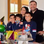 Celina Jaitly Instagram - A very special day for our family as baby Arthur turns 5 years old. @arthurjhaag has been a fighter and despite having lost his identical twin at birth, despite being a preemie baby who spent the first three months of his life in an incubator, Arthur is proof that behind every dark cloud is a silver lining. We are so thankful to God that he did not leave our arms empty when he took Arthur’s twin Shamsher away. Only gratitude for the almighty’s blessings and all the support and love you wonderful people have given Arthur and our family. Keep the blessings upon us … 🧿 Love always !!! #5thbirthday #birthdayboy #twinsplusone #winston #viraaj #arthur #haagbrothers #jaitlyhaag #austrian #european #twins #twinboys #winstonjhaag #viraajjhaag #arthurjhaag #twinstagram #winston #viraaj #arthur #haagbrothers #jaitlyhaag #twins #twinboys #twinstagram #celinajaitly #celinajaitley #bollywood #kids #children #kidstagram #bollywood #alpinekids #alpinelife #austria #internationalfamily #kids #kidstagram #peterhaag #preemie #preemiebaby #parenting Austria, Europe