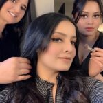 Celina Jaitly Instagram - “When women support each other, incredible things happen.” Great days at work with my all women team in Atlanta, USA. Missing in pic is @swapnabeautyatlanta … Makeup: @utiebeauty Hair: Jagu Modi Beauty & Grooming : @swapnabeautyatlanta #womensupportingwomen #womenempowerment #allwomenteam #atlanta #beauty #actorslife #bollywood #indianactress #beautyqueen #missindia #missuniverse #celina #celinajaitly #celinajaitley #hair #makeupartist #hairdresser #beautifulgirls #teamindia #actorslife