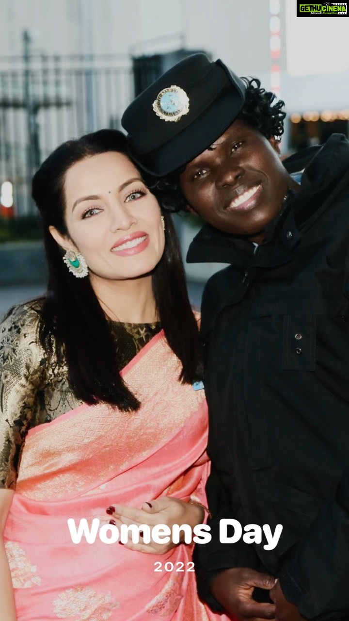 Celina Jaitly Instagram - FEMINISM ISN'T ABOUT MAKING WOMEN STRONGER. WOMEN ARE ALREADY STRONG. IT'S ABOUT CHANGING THE WAY THE WORLD PERCEIVES THAT STRENGTH. All in a days work with @celinajaitlyofficial in New York for @unitednations @unwomen @free.equal #trans #newyork Happy womens day !!! Celebrating all women… #transrightsarehumanrights #happywomensday #womensday #celinajaitly #celinajaitley #empower #empoweringwomen #indianwomen #unwomen #womensday #powerwomen #indian #austrian #unitednations #newyork