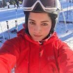 Celina Jaitly Instagram - Who need wings when you have skis? Super day at the slopes this weekend. Need a new ski Jacket though just realised all my ski jackets are red 😂( Excuse to shop some more) and maybe an Indian flag for my jacket as I am somehow the only Indian girl hitting most slopes in Austria. #skiing #alpinebabes #alpineskiing #austria #austrianalps #österreich #austriangirl #indiangirl #celinajaitly #celinajaitley #celina #bollywood #beautyqueen #skimo #skibunny #wintersport #sportygirl #redjacket #skisuit #skisunday Austria, Europe
