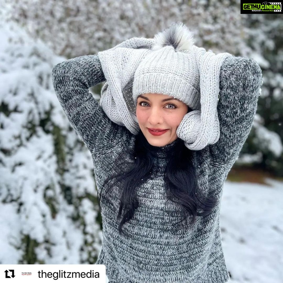Celina Jaitly Instagram - Thank you @sumita11ster & GLITZ MEDIA for featuring my Alpine life !! #Repost @theglitzmedia with @use.repost ・・・ The gorgeous @celinajaitlyofficial talks about Austria, her beloved adopted homeland. #celinajaitly #celina #austria #bollywood #missindia #missuniverse #austriangirl #indiangirl #alpinelife #european Austria, Europe