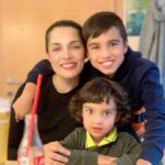 Celina Jaitly Instagram - Special dates with very special young men !!! 🧿♥️ Photo 1: @viraajjhaag @arthurjhaag Photo 2: @winstonjhaag #momof3 #momof3boys #birthdaygirl #momoftwinsplusone #momoftwins #haagbrothers #iloveboys #twinstagram #winston #viraaj #arthur #celinajaitly #celinajaitley #bollywood #starkids #austrian #indian #european #internationalfamily Austria, Europe
