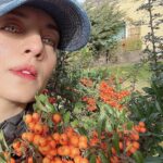 Celina Jaitly Instagram - A “Berry”-Good Day to you all !! Pahadi Me, autumn sunshine and some narrow leaf fire thorn orange berries !! #berries #celinajaitly #celina #celinajaitley #beautyqueens4ever #bollywood #missindia #missuniverse #outdoors #alpingirls #austria #austrian #indiangirl #naturelover #dailyrun #firethorn #wildberries Austria, Europe