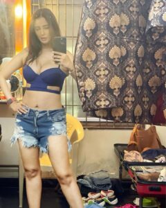 Chahatt Khanna Instagram - Some #bts #throwback #memories #ck #chahattkhanna #photooftheday