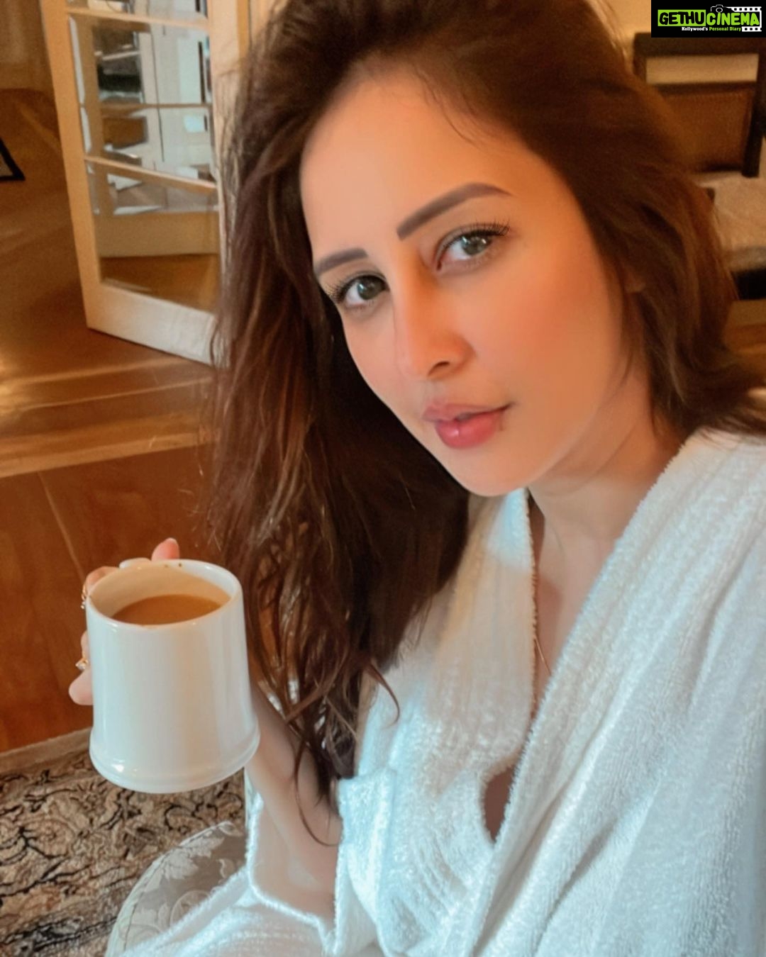 Chahatt Khanna Instagram - Just my morning coffee … #chahattkhanna #coffee #ckcoffee #morning