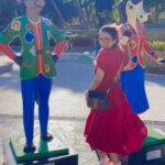 Chahatt Khanna Instagram - Twirling around in town Outfit @ammarzofashion #indiangirl #chahattkhanna #travel #baku #happiness #shopping #ammarzogirl Baku, Azerbaijan
