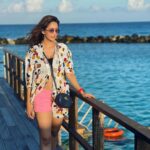 Chahatt Khanna Instagram - Shaam .. #life #colours #beauty #casualoutfit #chahattkhanna #beach