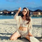 Chahatt Khanna Instagram - I told the stars about you .. #maldives #chahattkhanna #vacation #beach #beachvibes #beachwear #sand #instadaily #instagood #instafashion #instatravel #travelphotography #traveltheworld #picoftheday #viralpost