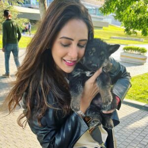 Chahatt Khanna Instagram - Time is precious ! @ammarzofashion #leatherjacket #ammarzo #denims #ammarzo #tshirt #ammarzo #headtotoe #ammarzogirl #travelling #travel #azarbaijan #beautiful #chahattkhanna #sunshine #indan Baku, Azerbaijan