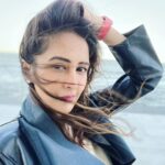 Chahatt Khanna Instagram - Time is precious ! @ammarzofashion #leatherjacket #ammarzo #denims #ammarzo #tshirt #ammarzo #headtotoe #ammarzogirl #travelling #travel #azarbaijan #beautiful #chahattkhanna #sunshine #indan Baku, Azerbaijan