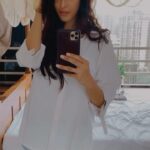 Chahatt Khanna Instagram – Timepass #whiteshirt #reelsinstagram #reels #reelitfeelit #chahattkhanna #bedroom