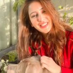 Chahatt Khanna Instagram – Some sunshine with my babyboy @babyboysultankhanna #reelsinstagram #reel #chahattkhanna #sultan #dogsofinstagram #dog #puppy #puppiesofinstagram #pitbull #baby #boy #sunset #garden #evening #reelkarofeelkaro #trendingreels #dogreels #love #beauty #hairstyles #haircolor