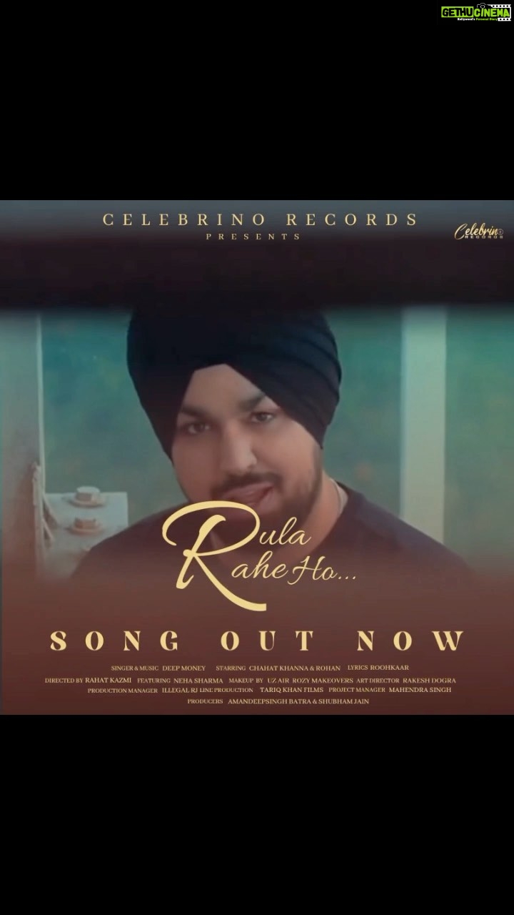 Chahatt Khanna Instagram - Rula rahe ho out now 🔥🔥🔥 @chahattkhanna @rohan_gandotra @iamroohkaar_ @amandeepsinghbatra @sj_shubhamjain #reelsinstagram #reelitfeelit