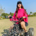 Chahatt Khanna Instagram - Off-roading around Punjab hills !! #chahatkhanna Punjab, India