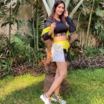 Chahatt Khanna Instagram - Opening my heart to happiness 🌈🎨 #nature #vibe #love #happiness #beauty #life #magic #positivity #energy #healing #shorts #causal #sporty @toreto.india #music #songs #indian #collaboration #influencer #fashionbloggers #neat #colors #sparkle #shineon @stevemaddenindia