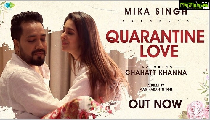 Chahatt Khanna Instagram - So Finally our much awaited and much talked about Single is out now, Guys its out now @saregama_official @musicandsoundofficial Do watch !! Love n light β€οΈπ #quarantinelove #badeacchelagtehain Link in bio !! π Oberoi Springs, Anderi west, Mumbai