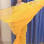 Chaitra Rai Instagram - 🌻💛 #saree #sareelove #sareelover #trending #yellow #yellowsaree #trendingreels #trendingnow #trendingbgm #2022 #reels #reelkarofeelkaro #reelsinstagram #reelsvideo #reelindia #reelit #reelitfeelit #reelviral #thankful #chaithrarai17