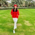 Chaitra Rai Instagram - ♥️🤍♥️ #pic #picoftheday #photography #red #white #redandwhite #photooftheday #trending #outdoor #winter #winterfashion #photo #photos #thankful #chaithrarai17 Oman