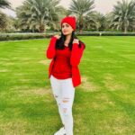 Chaitra Rai Instagram - ♥️🤍♥️ #pic #picoftheday #photography #red #white #redandwhite #photooftheday #trending #outdoor #winter #winterfashion #photo #photos #thankful #chaithrarai17 Oman