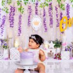 Chaitra Rai Instagram - Hii,Don’t mind me here, Just smashing this cake 🎂 All smiles for this little cake smasher @nishkashetty_official 🥰🧿♥️ #latepost 📸: @tirokiddography ♥️ #cakesmash #first #firstbirthday #cake #smash #one #oneyearold #babygirl #princess #latepost #creatingmemories #cakesmashphotography #mangalore #udupi #hyderabad #muscat #thankful #nishkashetty #chaithrarai17 Mangalore, Karnataka, India